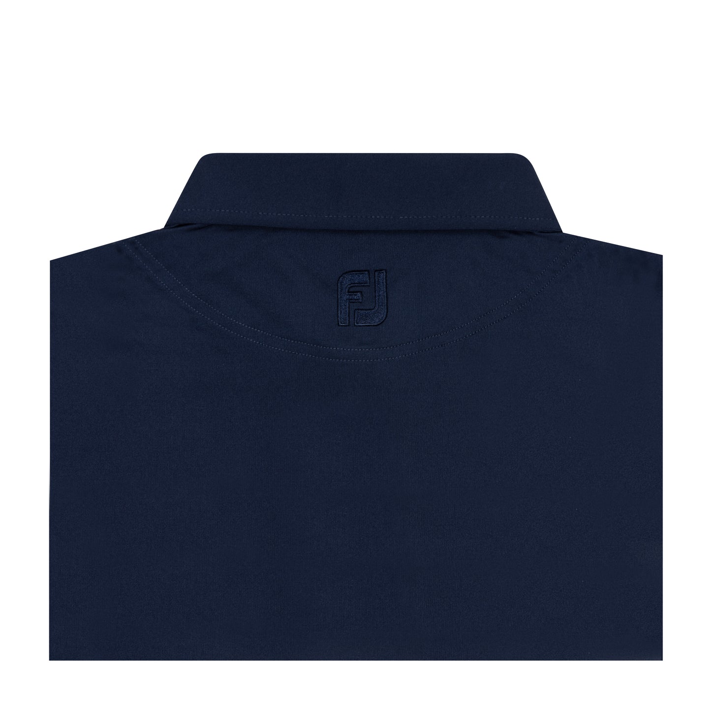 NLU x FJ Solid Lisle Polo | Navy w/ Two-toned Wayward (Athletic Fit)