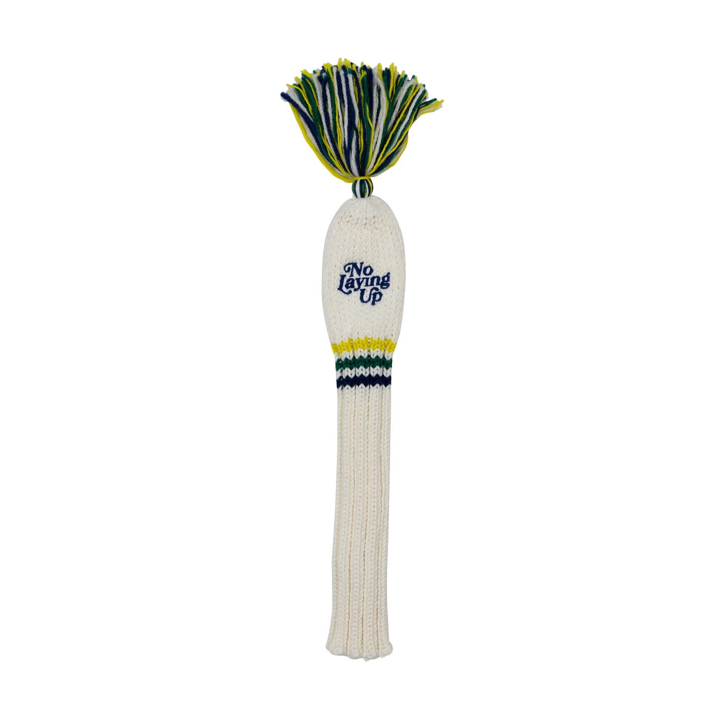 NLU x Fore Ewe Knit Fairway Headcover | White, Green, & Yellow