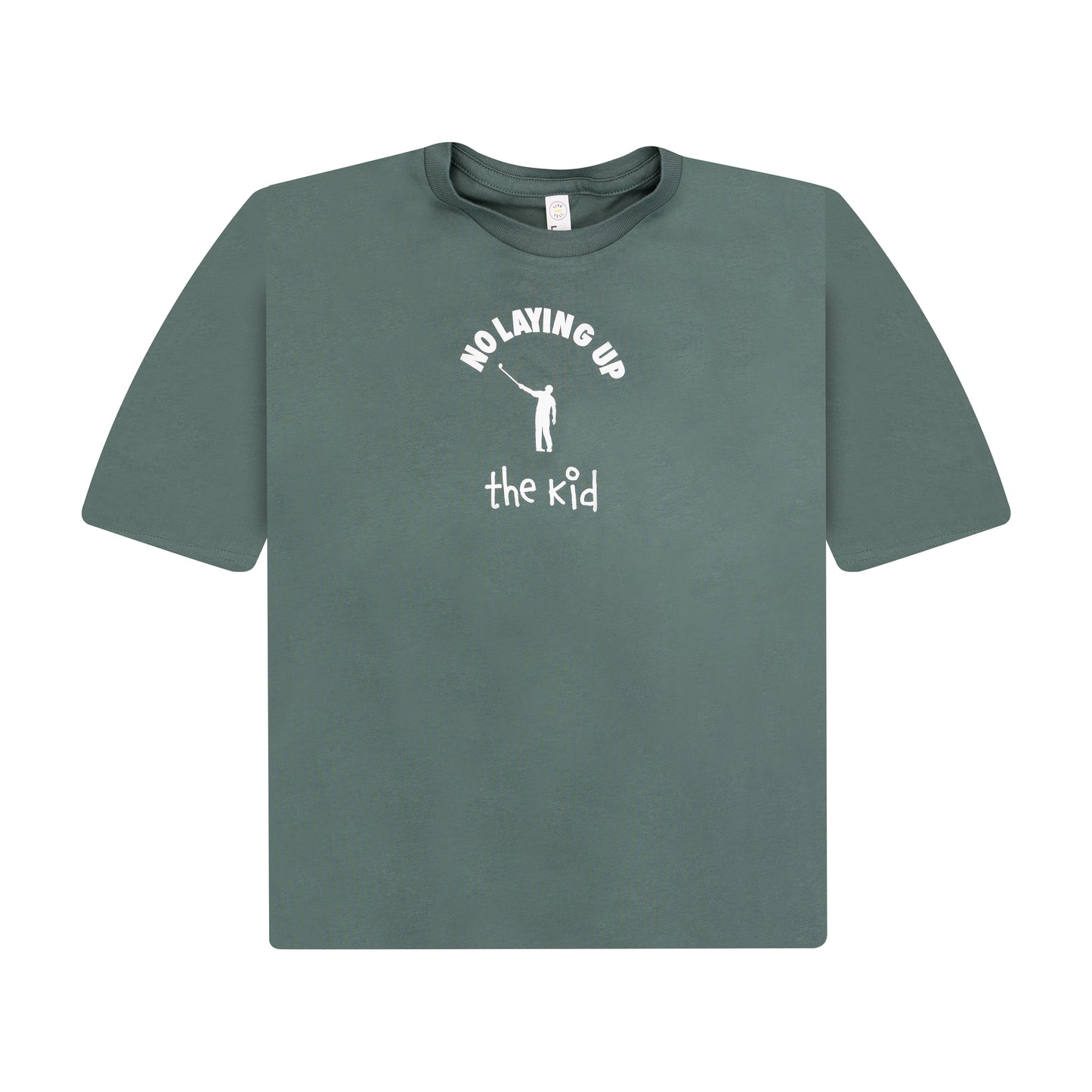 No Laying Up "The Kid" Youth T-Shirt | Basil Green