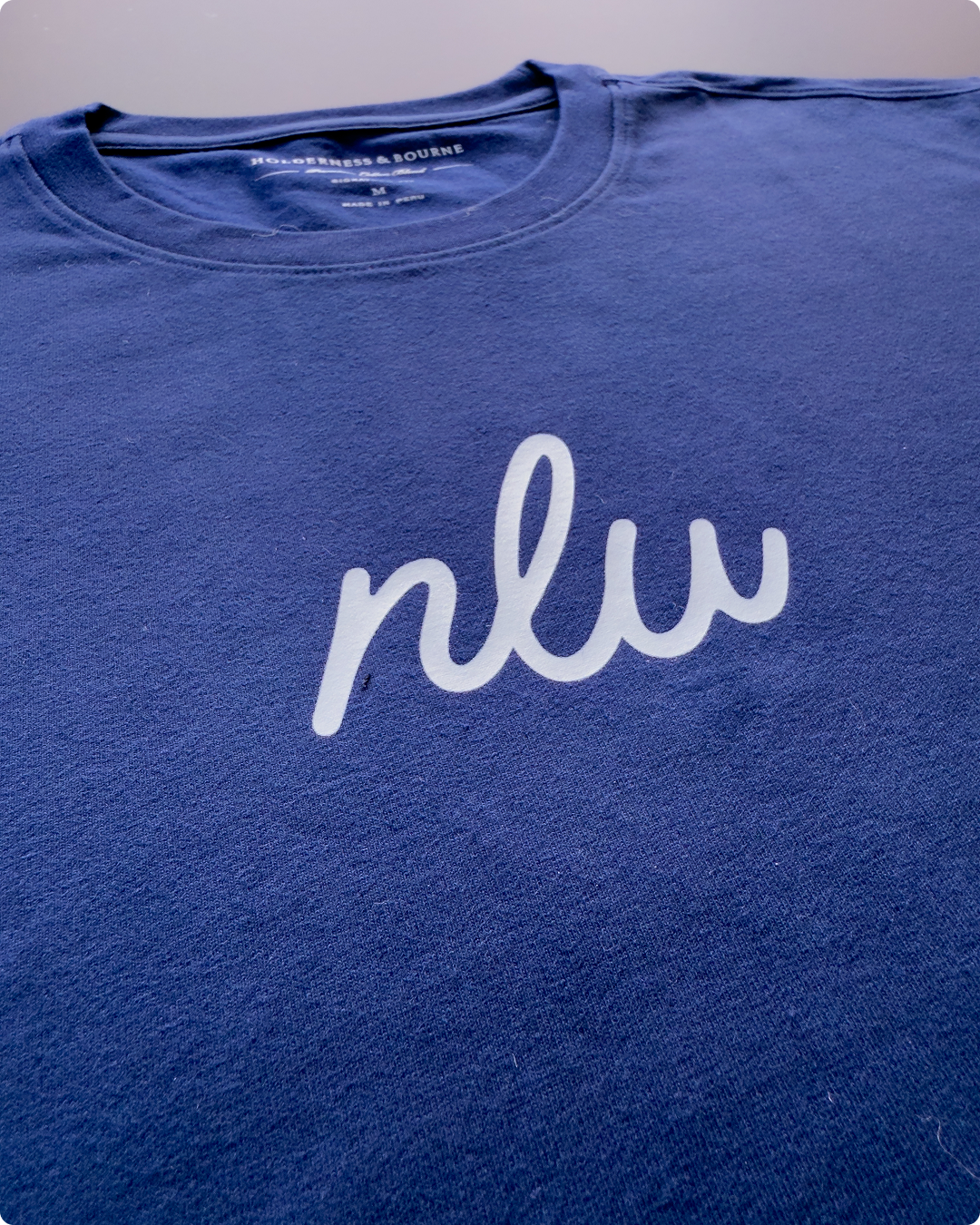 NLU x H&B Mason T-Shirt | Navy
