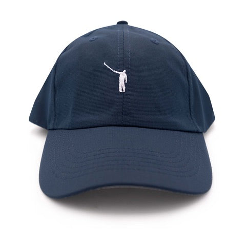 No Laying Up Small Fit Performance Hat | Navy w/ White Wayward Drive