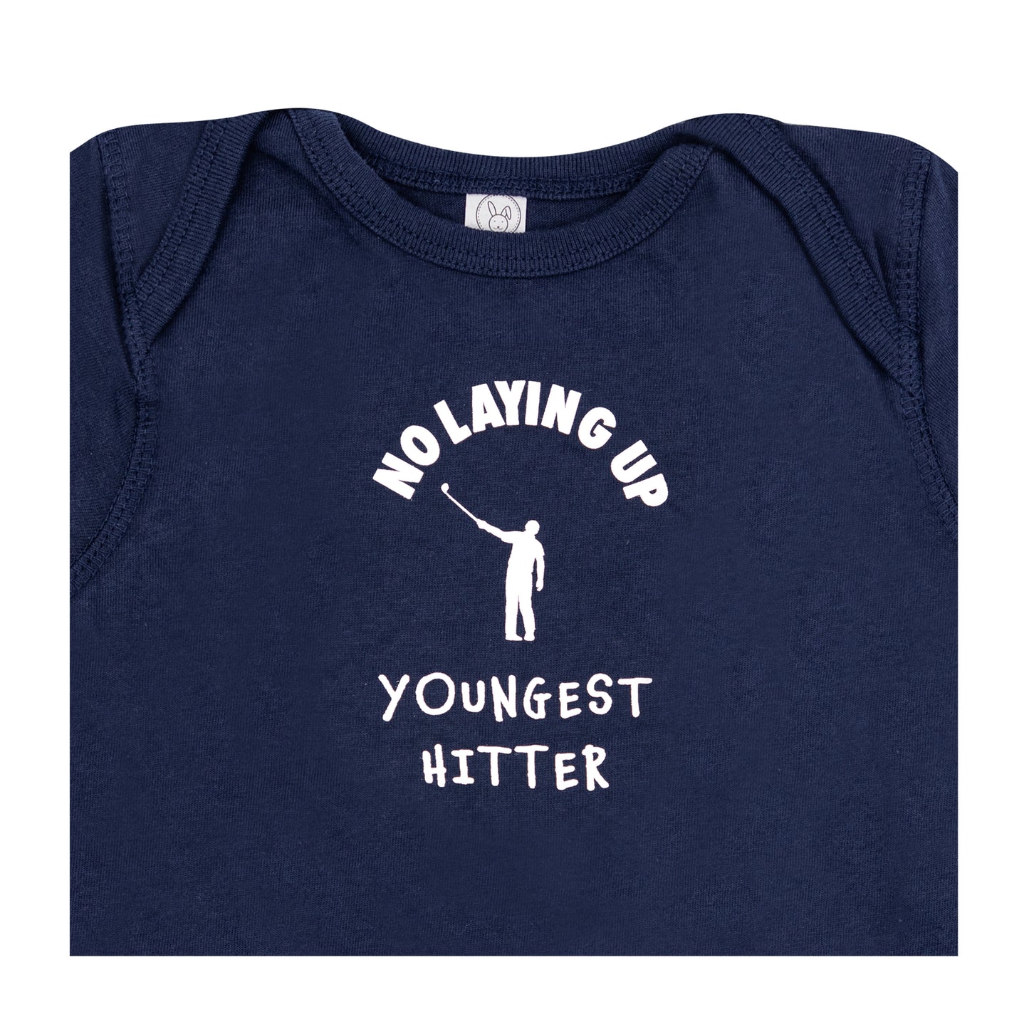 No Laying Up "Youngest Hitter" Onesie | Navy
