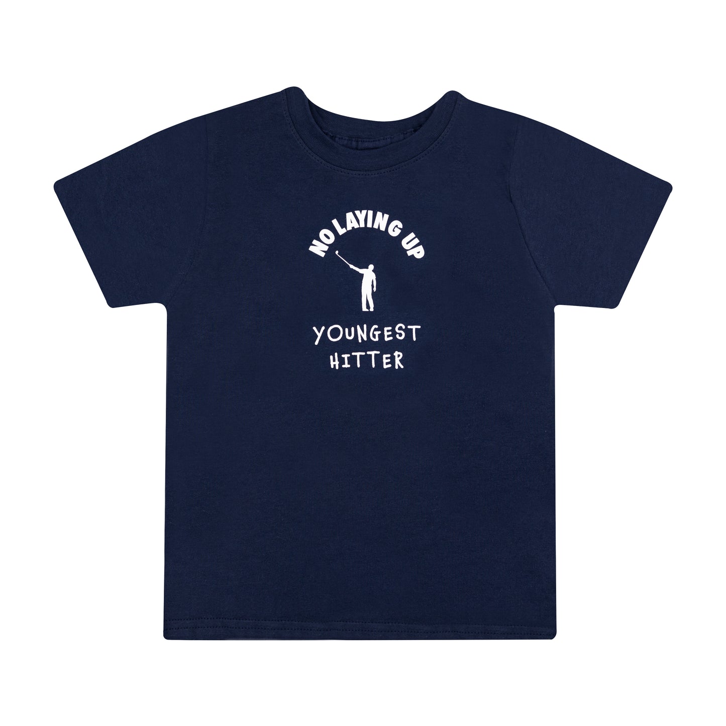 No Laying Up "Youngest Hitter" Toddler T-Shirt | Navy