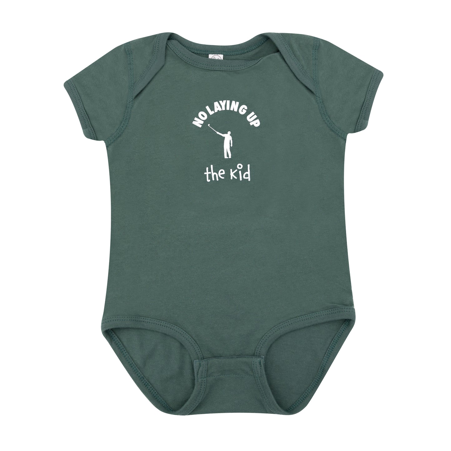 No Laying Up "The Kid" Onesie | Basil Green