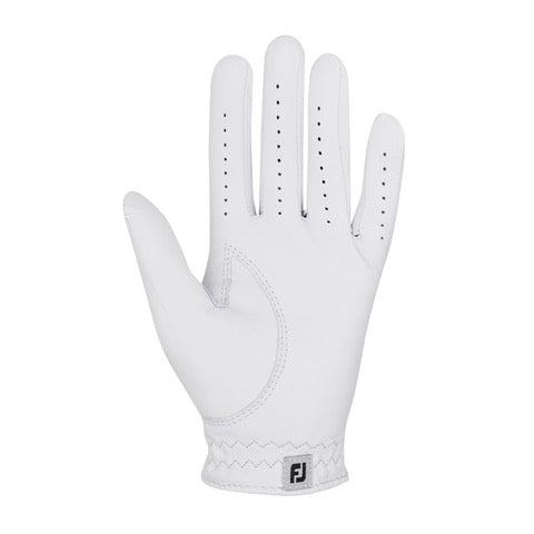 No Laying Up X FootJoy StaSof Golf Glove - Women's | Black & White Wayward Drive