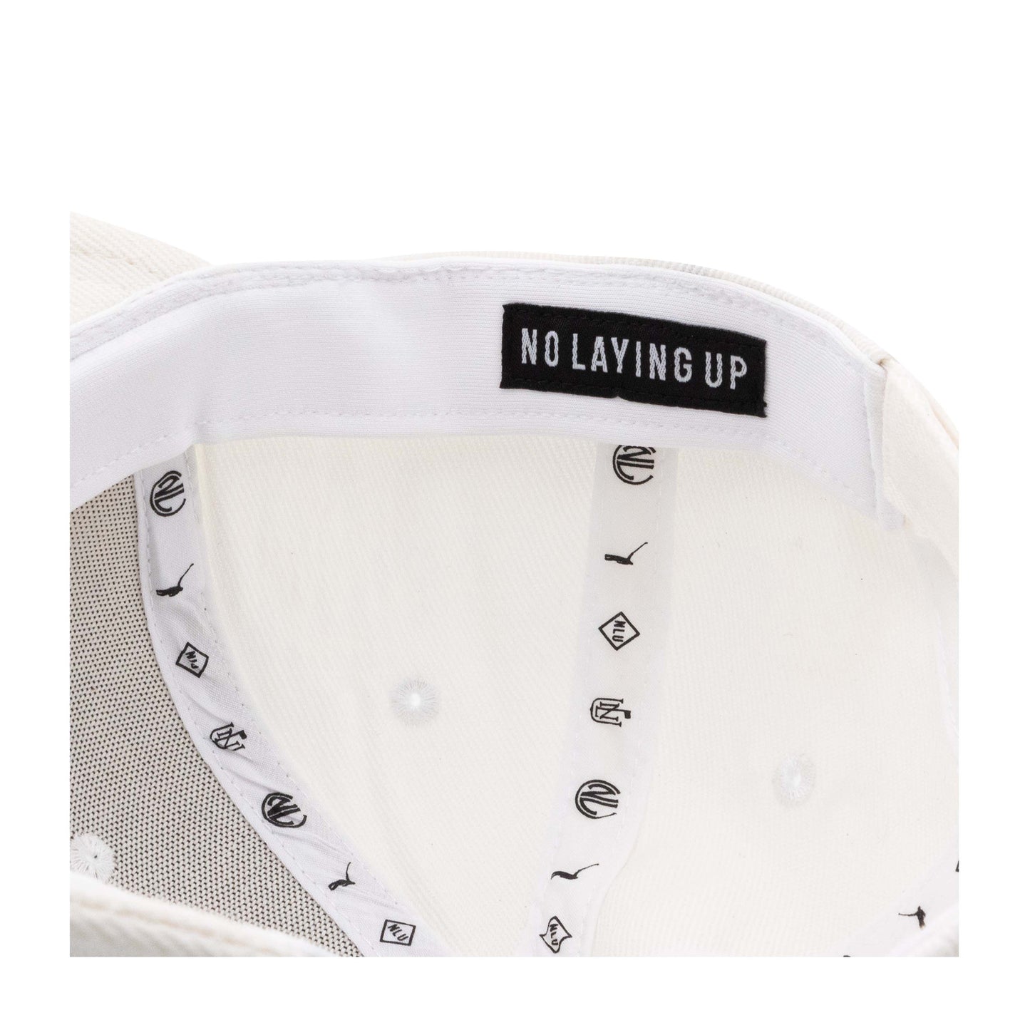 NLU Friendly Skies Hat | White Adjustable FlexFit