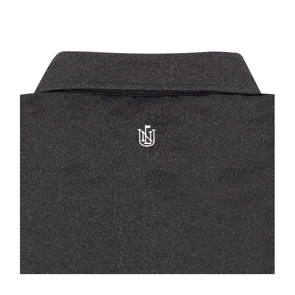 NLU Performance Polo | Heather Black