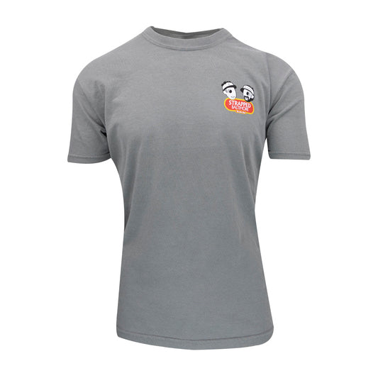 Strapped Baltimore Natty Bo T-Shirt | Grey
