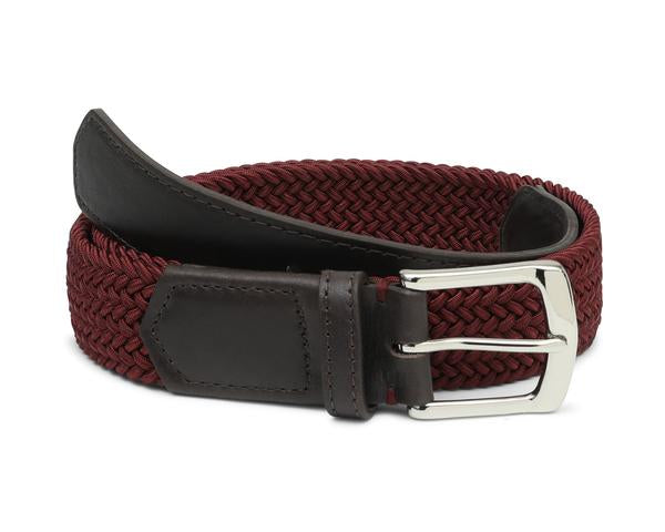NLU + H&B Stretch Belt | Bordeaux