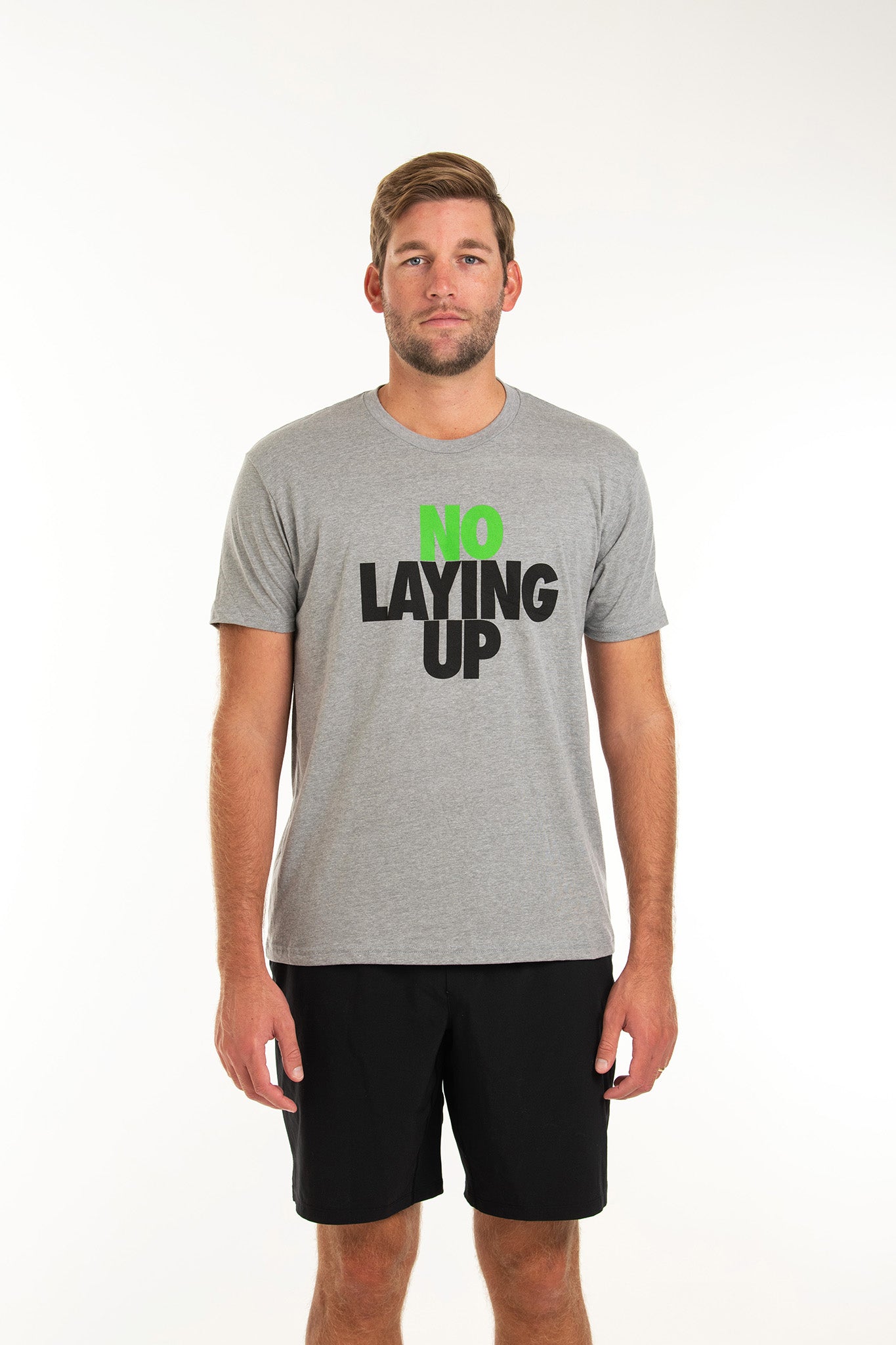 No Laying Up T-shirt | Classic Heather Grey