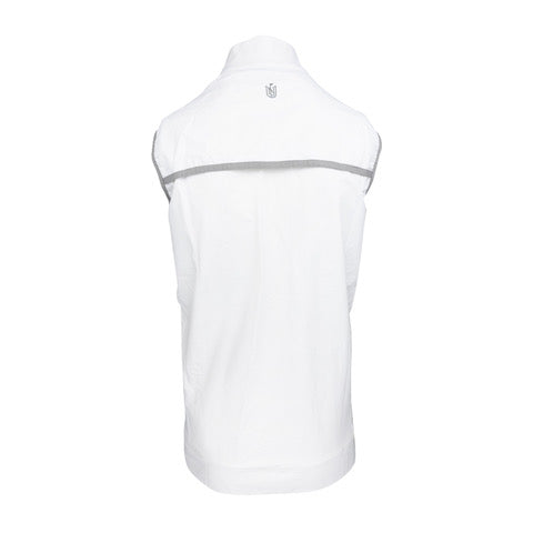 NLU Vest | White w/ Grey Logo