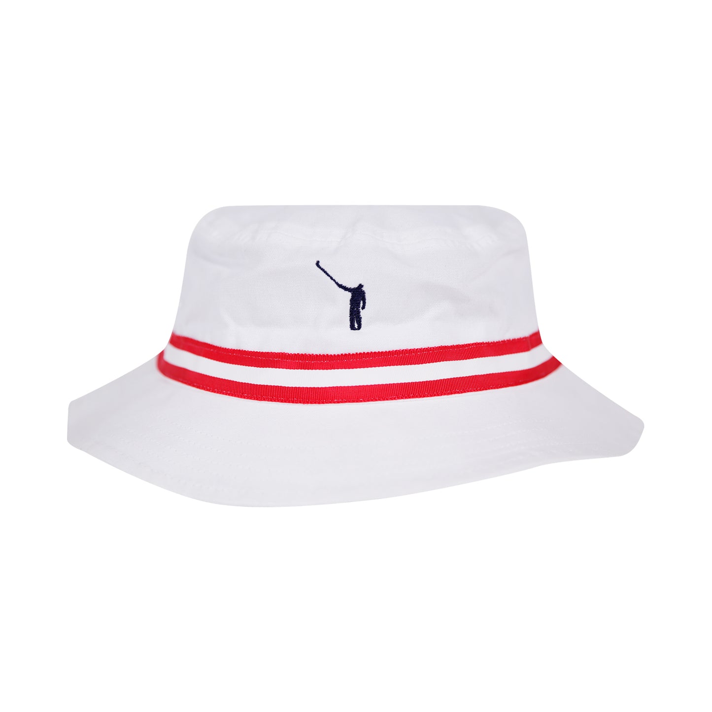 The No Laying Up Bucket Hat | Red & White
