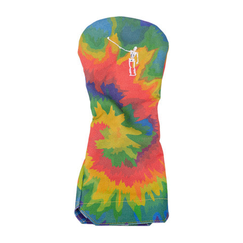 Driver Headcover | Tie Dye w/ Skeleton Wayward Logo