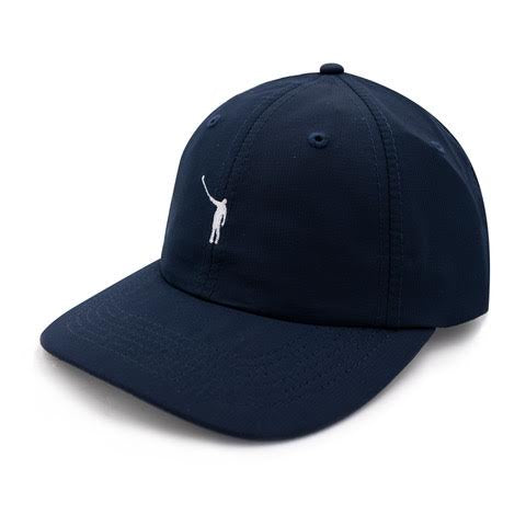 The No Laying Up Kids Performance Hat | Navy w/ White Wayward Drive