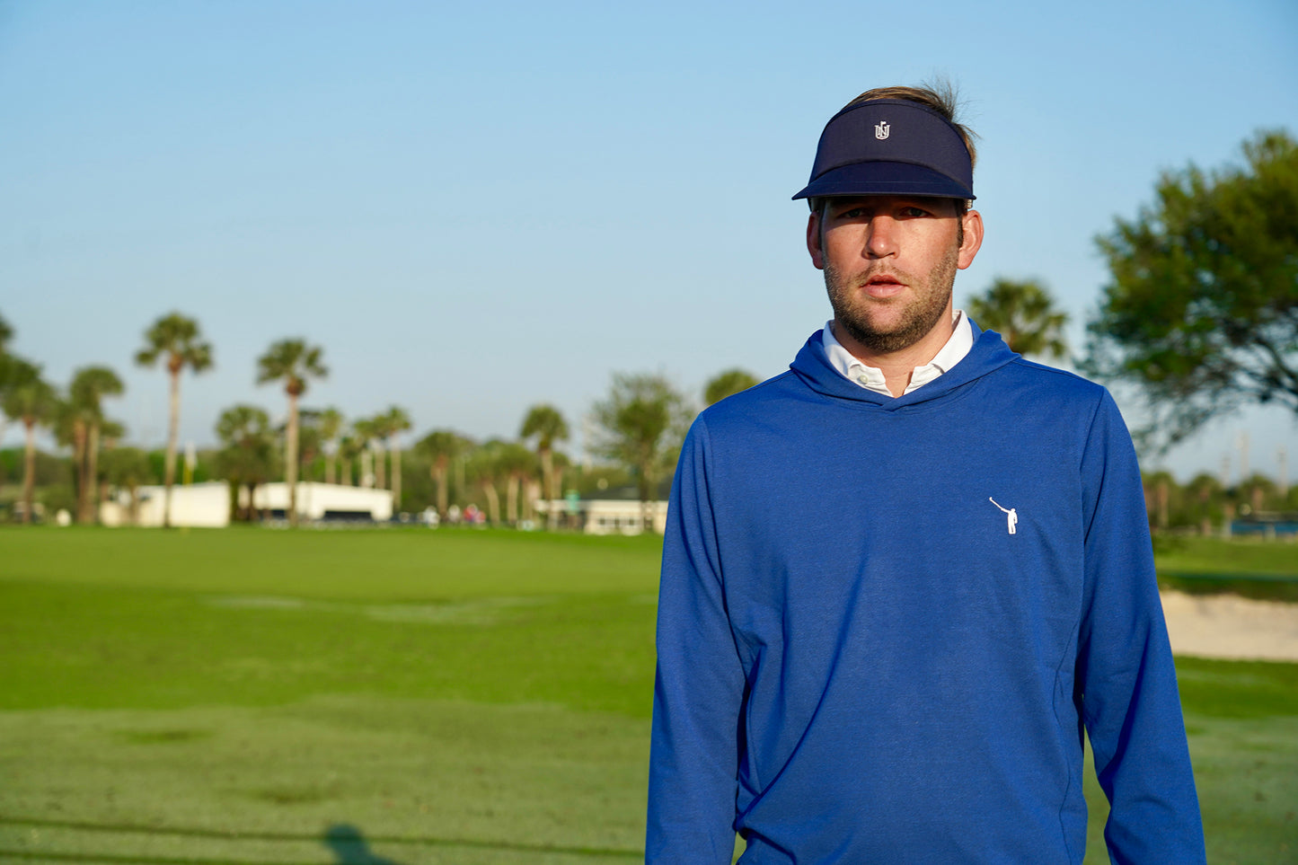 NLU + H&B Jackson Hoodie | Heathered Atlantic