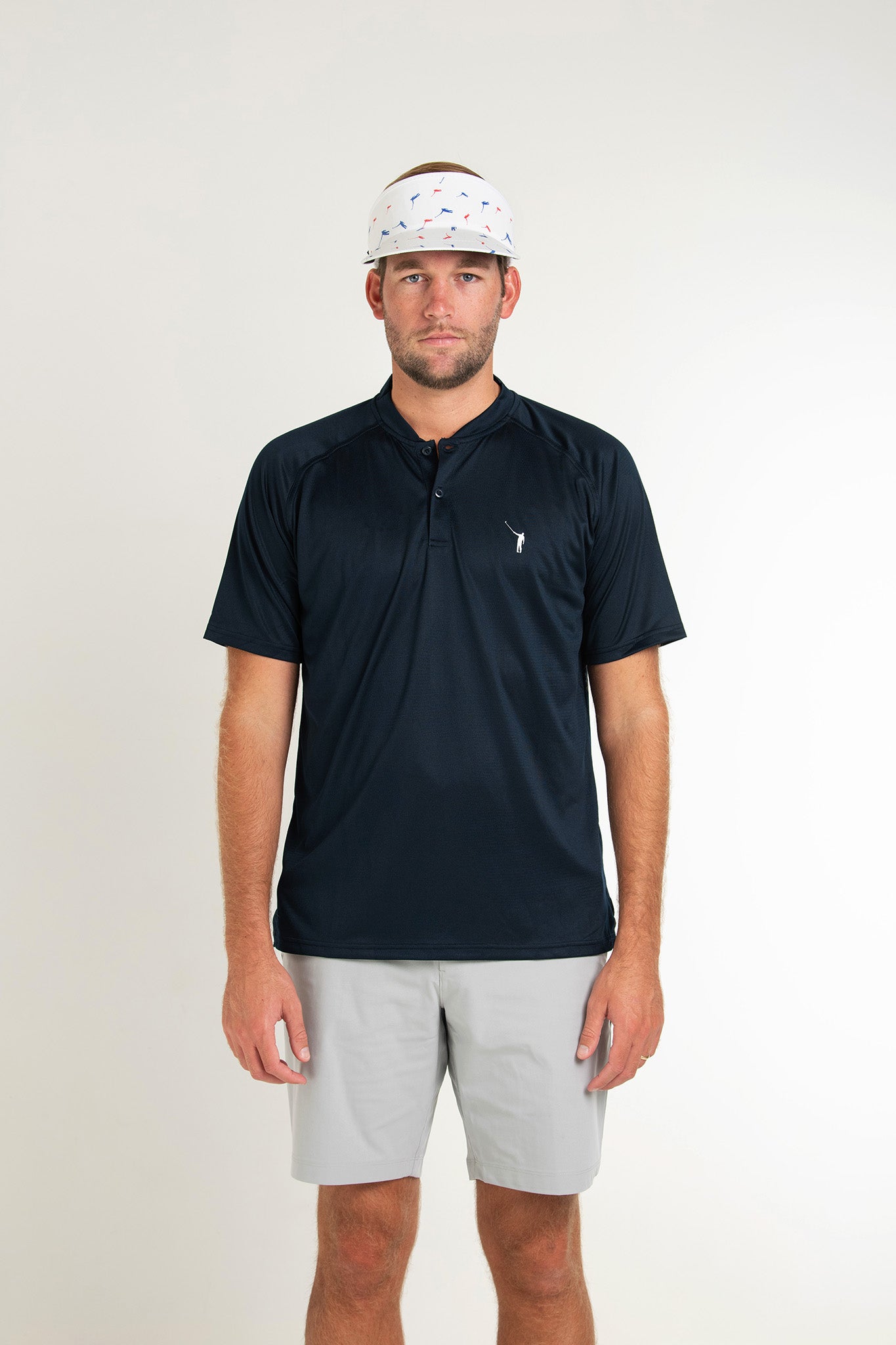 NLU Blade Collar Shirt | Navy