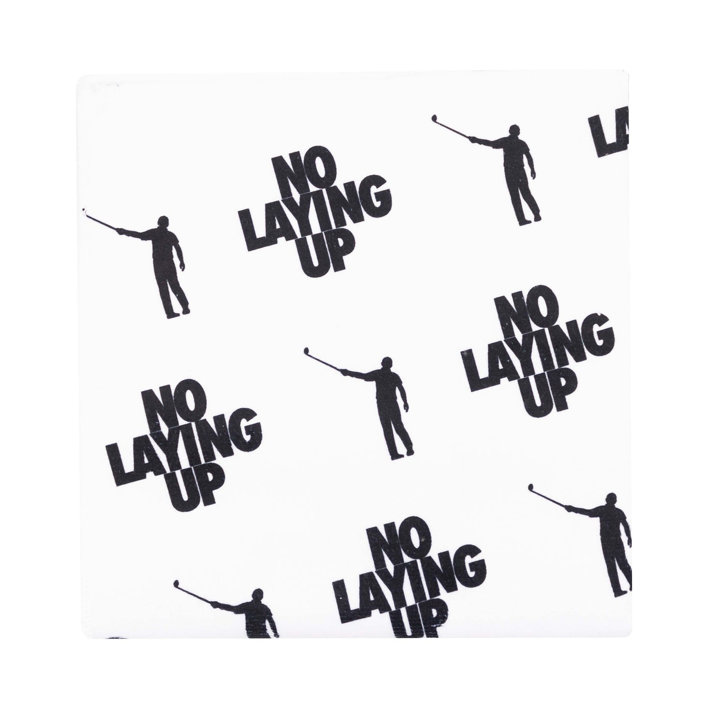 No Laying Up Logo Towel | Black Logo