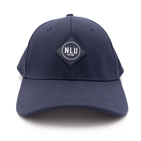 NLU Origin Patch Hat | Navy Adjustable Flexfit – No Laying Up