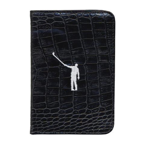 Winchester Wallace Card Holder with Zipper Black – New York Belt Corporation