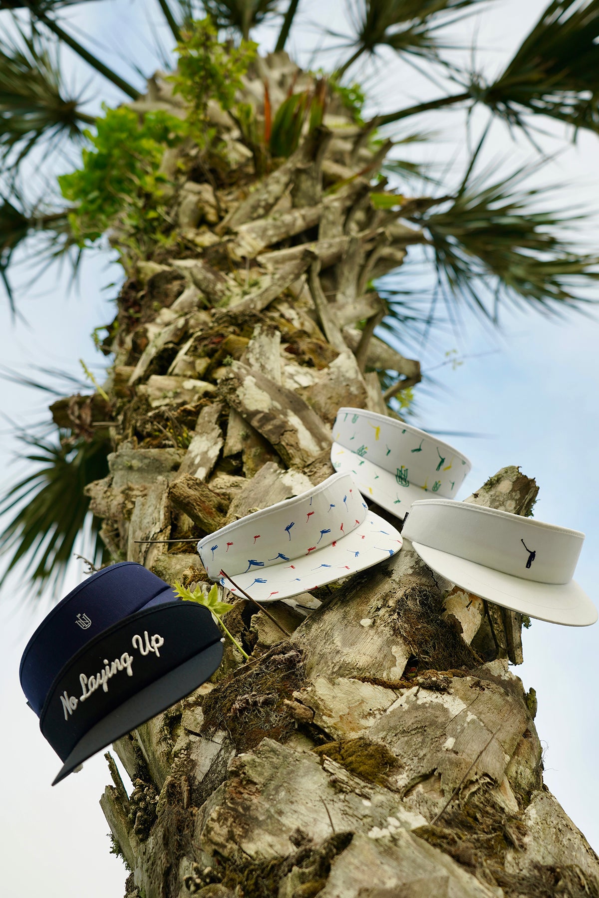 NLU Tour Visor | White w/ Navy Wayward Drive