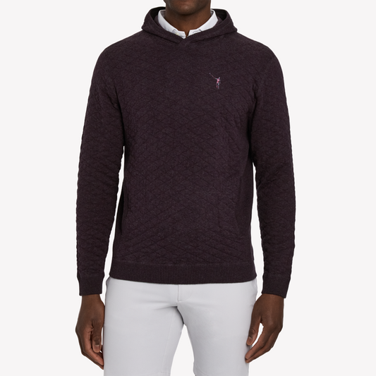 NLU x H&B Wallace Sweater Hoodie | Heathered Vinyard