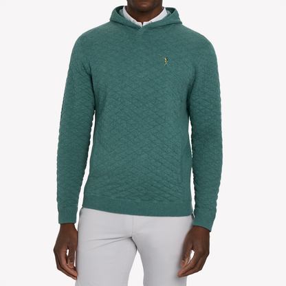 NLU x H&B Wallace Sweater Hoodie | Heathered California Spruce