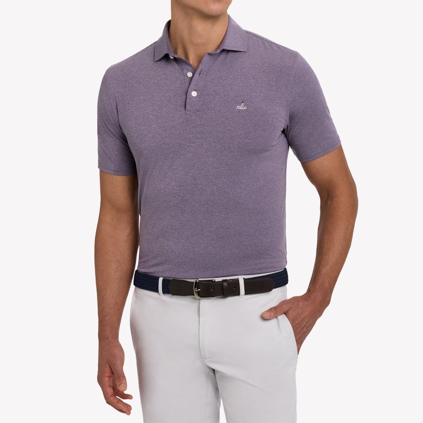 NLU x H&B Holland Polo | Heathered Sonoma