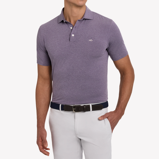 NLU x H&B Holland Polo | Heathered Sonoma