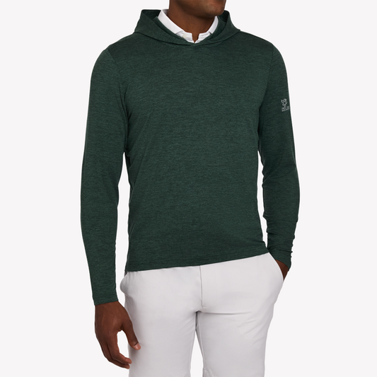 NLU + H&B Stowe Hoodie | Heathered Cypress