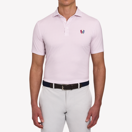 NLU x H&B Abbington Printed Polo | Napa