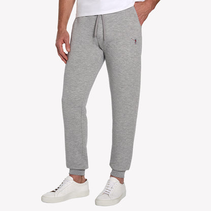 NLU x H&B Mills Joggers | Heathered Light Grey