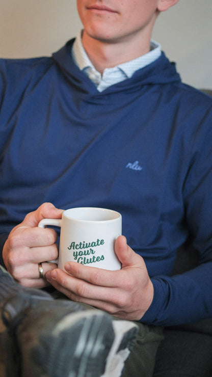 NLU + H&B Jackson Hoodie | Navy W/ NLU Script Initials