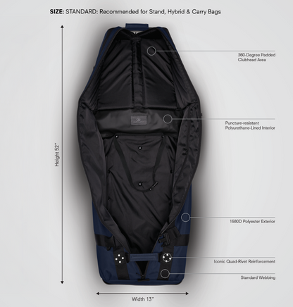 No Laying Up x Club Glove Club Traveler | Navy