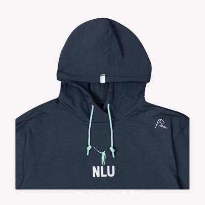 NLU x Rhoback Hesi Hoodie | Heathered Postgame Grey