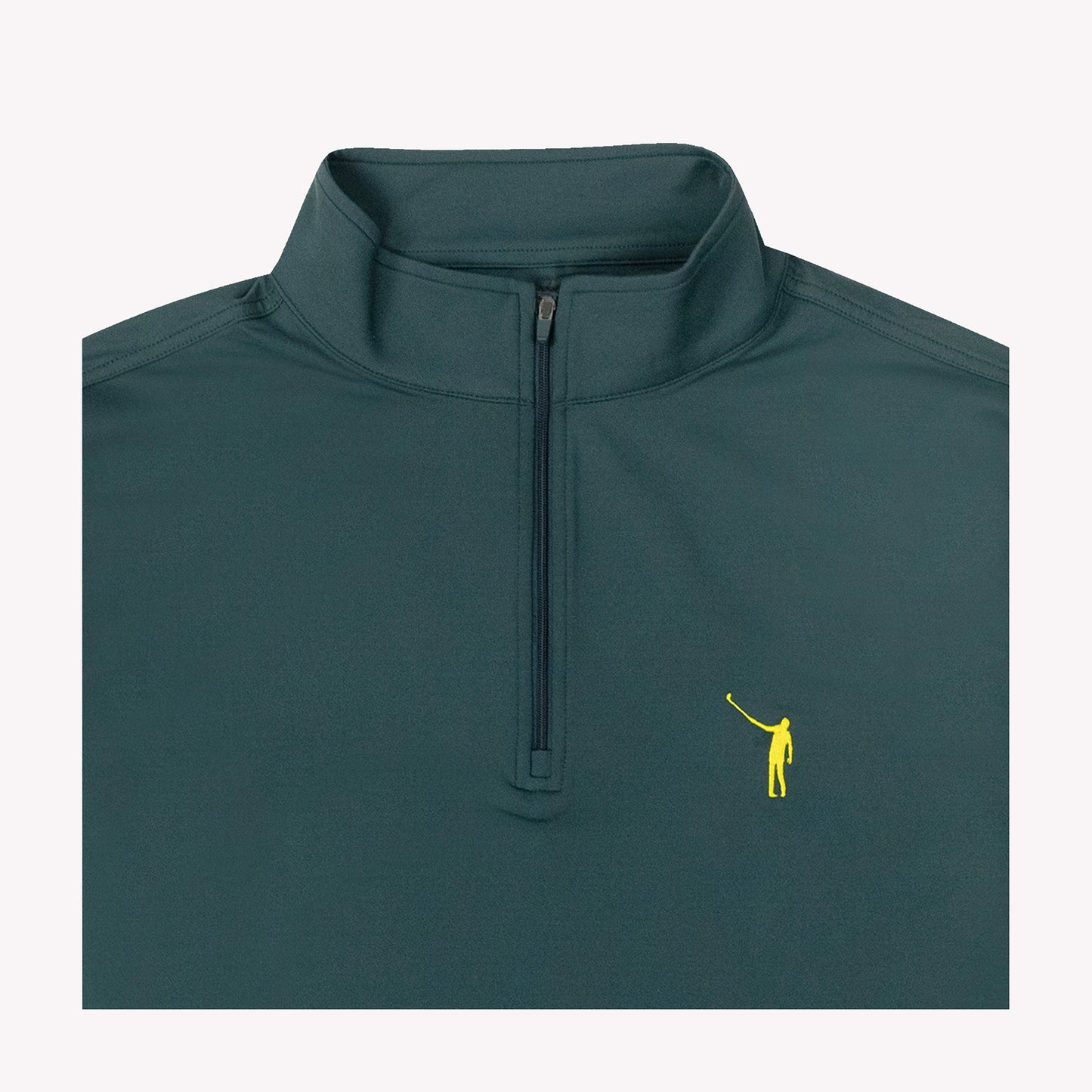 NLU x Rhoback First Major Quarter Zip | Ponderosa Green & Yellow