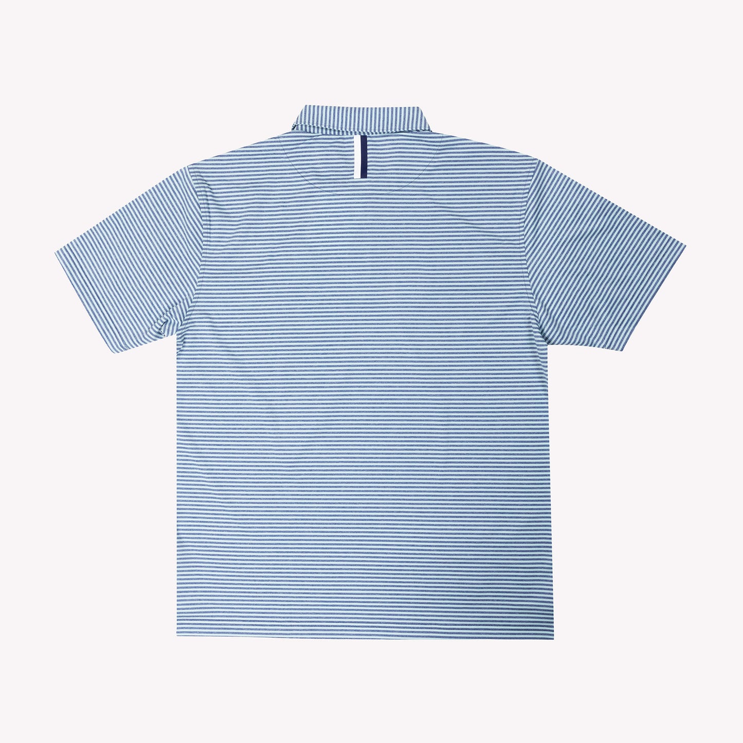 NLU x Rhoback The Barts Performance Polo | Coastal Blue & Antigua Green
