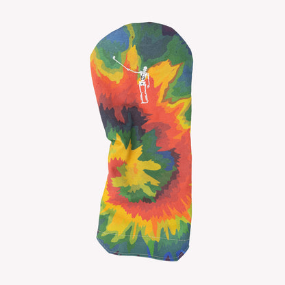 Driver Headcover | Tie Dye w/ Skeleton Wayward Logo