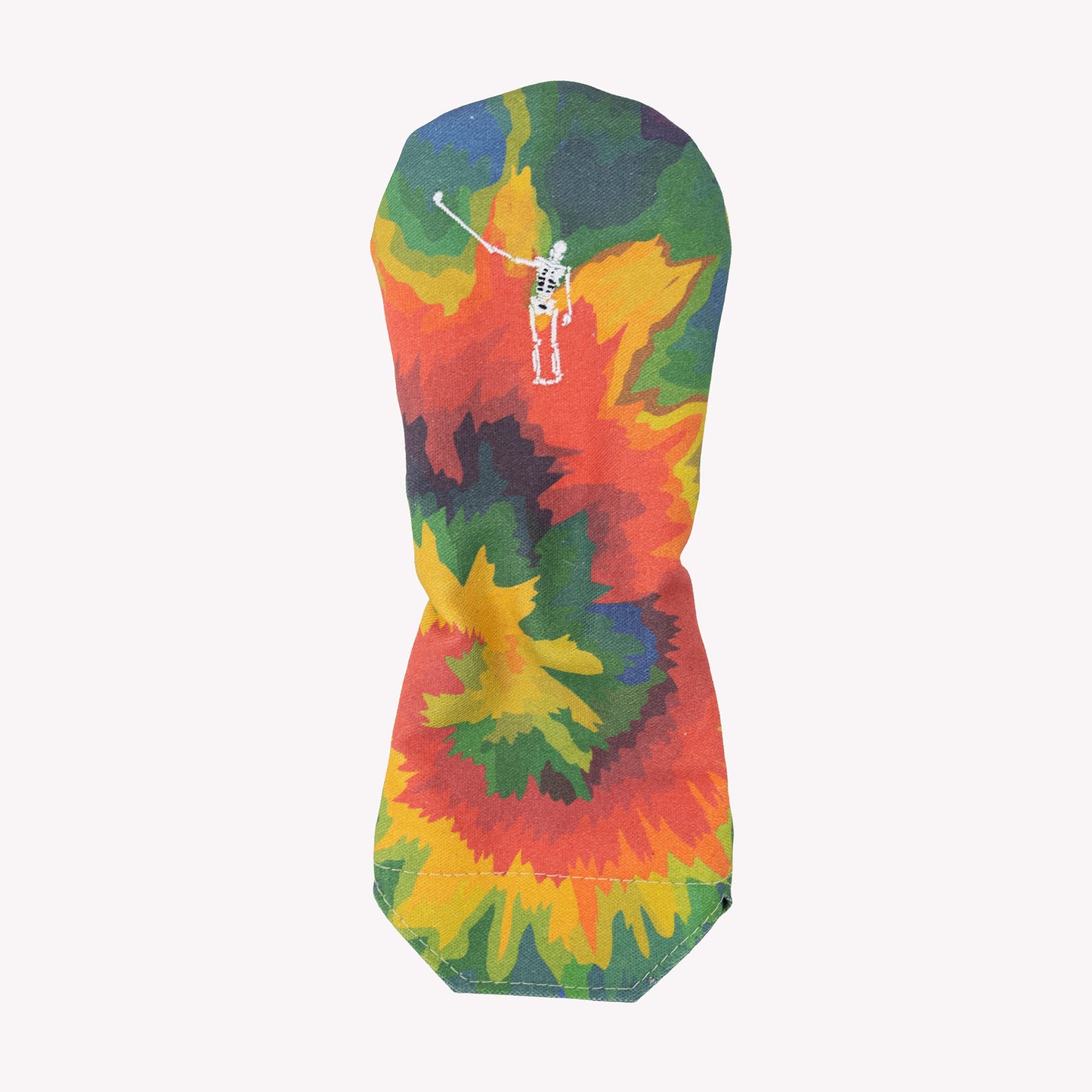 Fairway Wood Headcover | Tie Dye w/ Skeleton Wayward Logo
