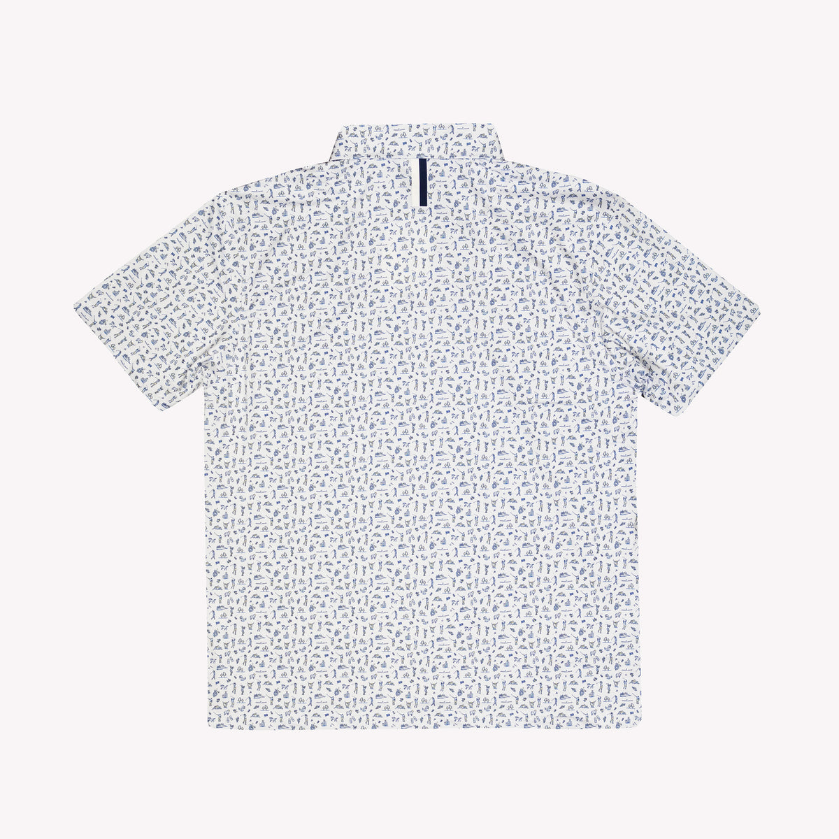 NLU x Rhoback Performance Polo | Tourist Sauce Season 10 Scotland: Islands & Highlands