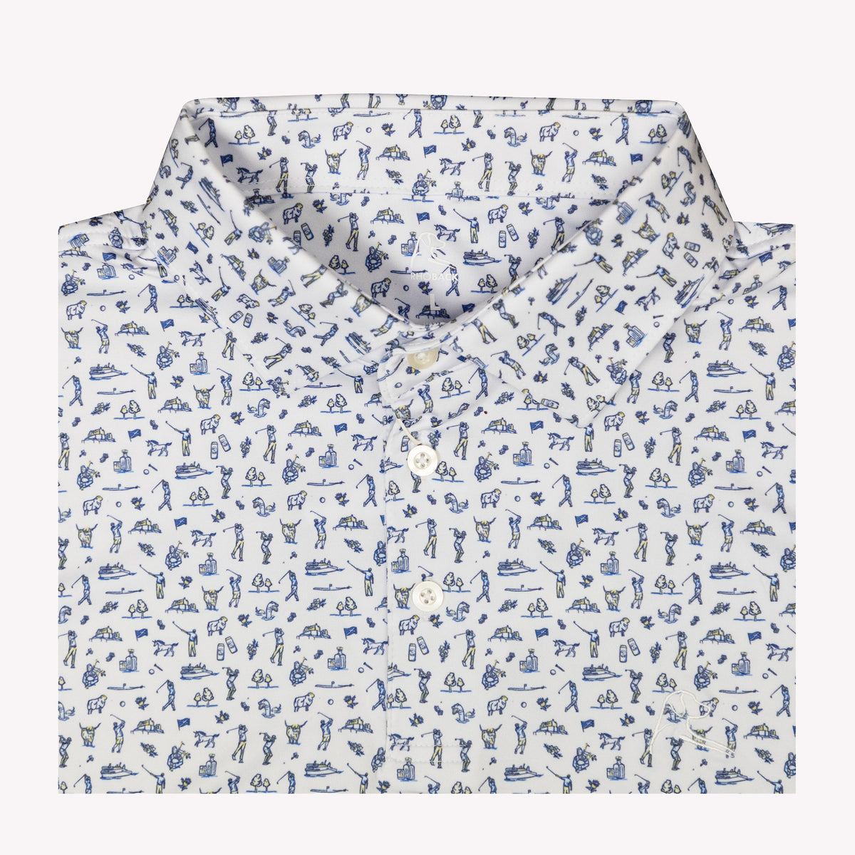 NLU x Rhoback Performance Polo | Tourist Sauce Season 10 Scotland: Islands & Highlands