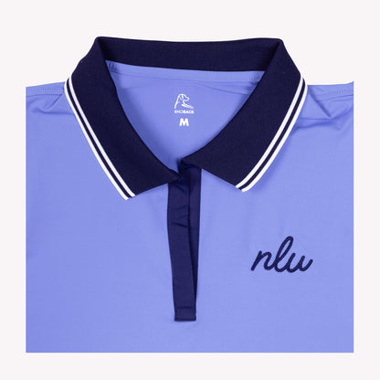 NLU x Rhoback Ladies Brooke Sleeveless Polo | Lavender Blue