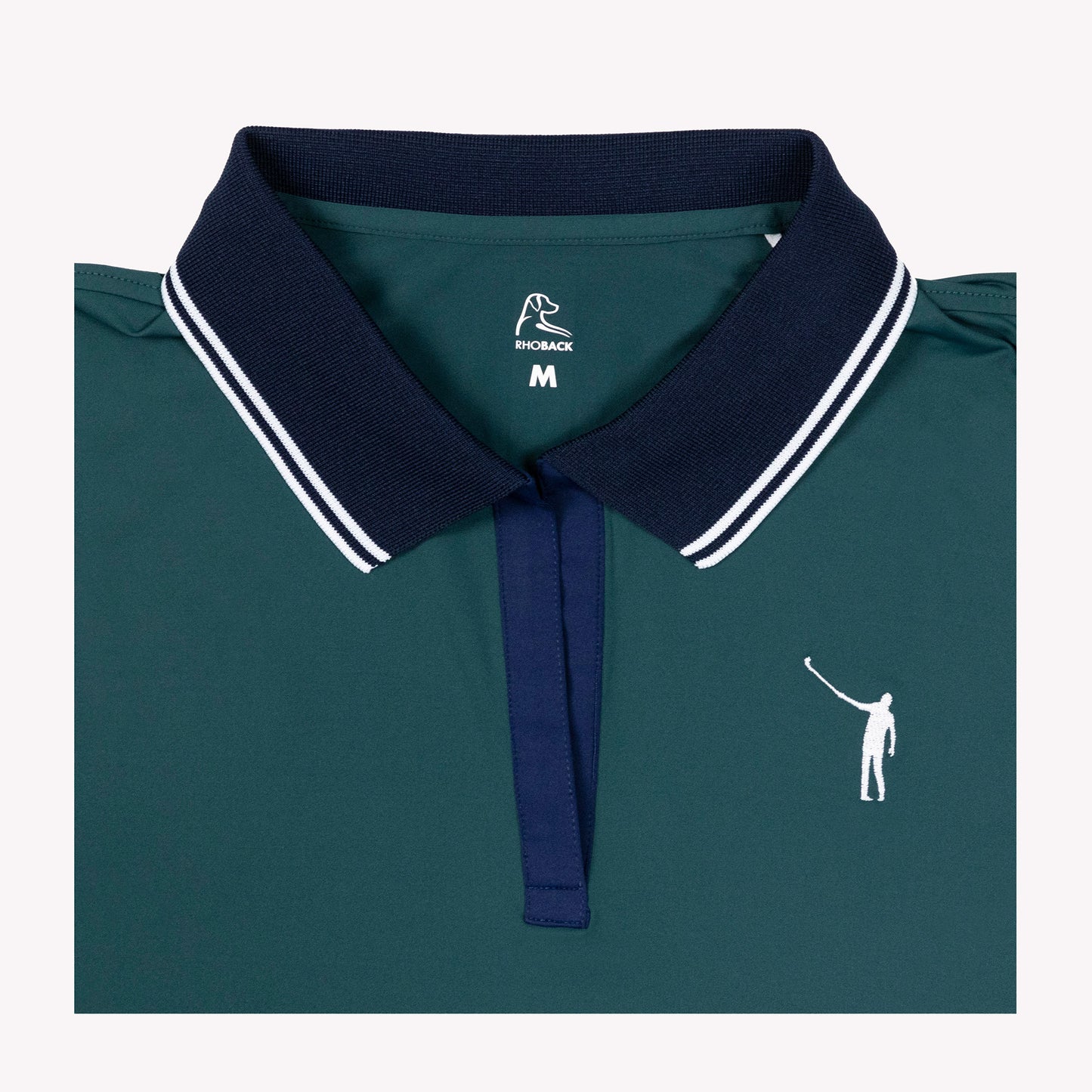 NLU x Rhoback Ladies Brooke Sleeveless Polo | Ponderosa Green