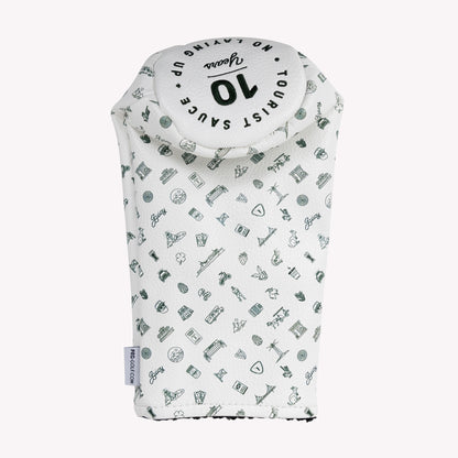 NLU 10 Years of Tourist Sauce Fairway Wood Headcover | White