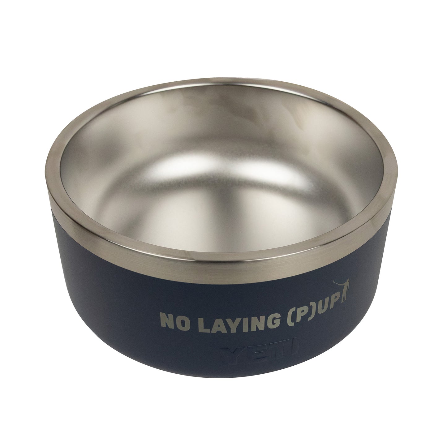 NLU x YETI 4 Cup No Laying (P)up Dog Bowl | Navy