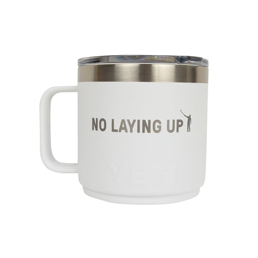 NLU x YETI 14oz Rambler Stackable Mug | White