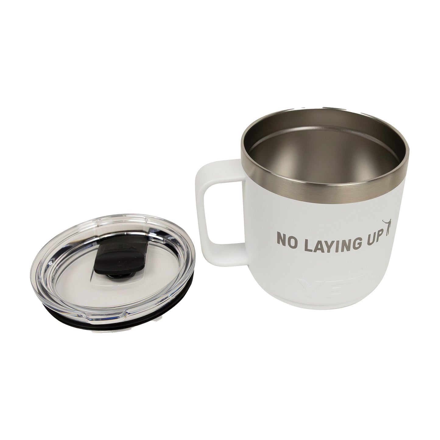 NLU x YETI 14oz Rambler Stackable Mug | White