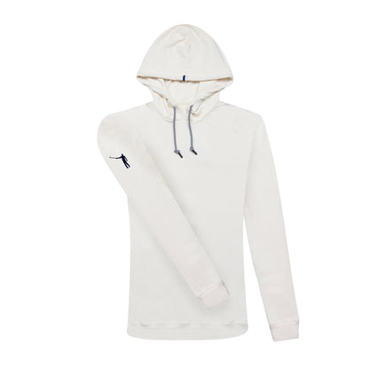 NLU x Rhoback Hoodie | Heathered Ivory – No Laying Up