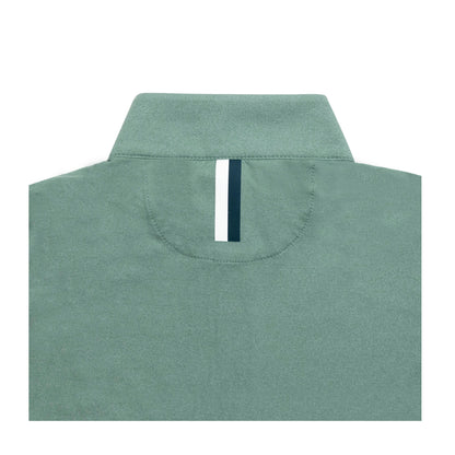NLU x Rhoback Women's Heathered Quarter Zip | Leaf Green