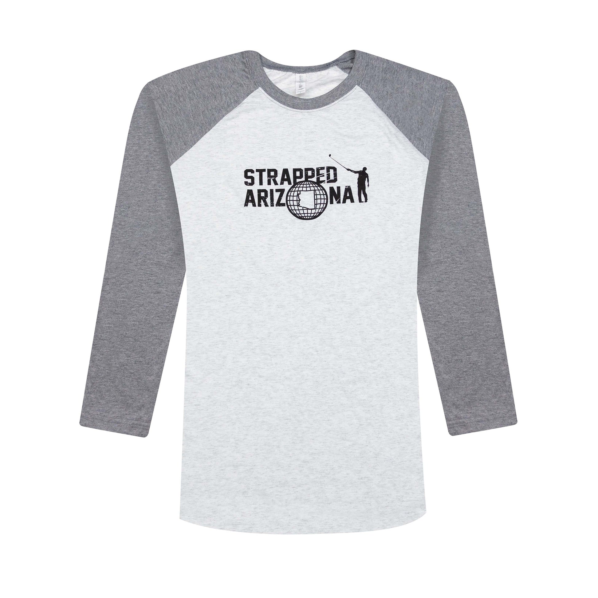 Strapped Spring Training (Arizona) 3/4 Sleeve Baseball T-Shirt
