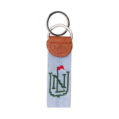 NLU x Smathers & Branson Key Fob | Antique Blue Crest